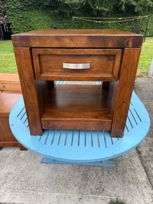 bedside table with drawer