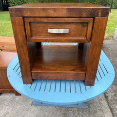 bedside table with drawer