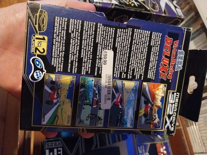 sega 32x plus 4 games