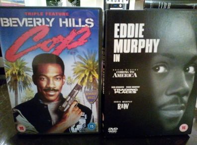 Eddie Murphy DVD Collection Beverly Hills Cop 1 2 3 Coming To America Trading Places etc Classic comedy