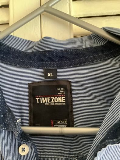 Timezone Mens Shirt (XL)