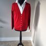 Sfera red cardigan Image 5