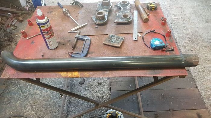 MF 4200 Exhaust