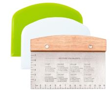 3 piece dough scraper set