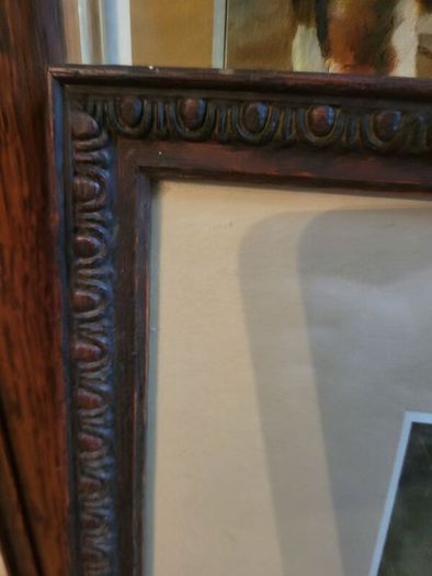 Antique picture partridge