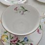Vintage Royal Stafford "Sweet Pea" Bone China Tea Set 15 Piece Tea for 4 Image 8