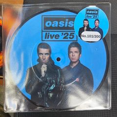 Oasis "Little By Little and C And A" Live 25" Limited edition picture disc