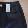 River Island Faux Leather Boot Cut Jeans Image 3