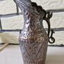 Antique Persian Qajar Dynasty tinned copper jug Image 3
