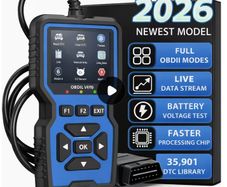 OBD2 Diagnostic Tool, Comprehensive Vehicle Code Reader, Engine Error Detection,