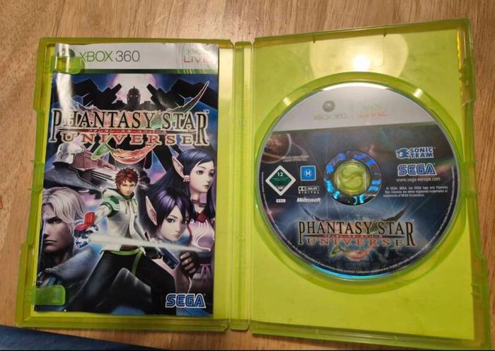 Phantasy Star Universe for Xbox 360- Original PAL European release, CIB with manual