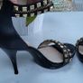 Michael Kors black and gold sandals Sz 40 (Fit 7-7.5UK) - Bnwot Rrp 240 Image 7
