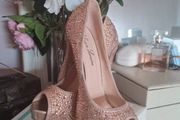 Lauren Lorraine Crystal Peeptoe