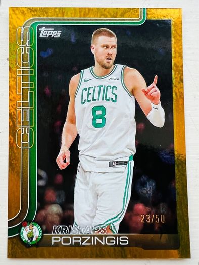 NBA basketball trading card numbered 23 out of 50