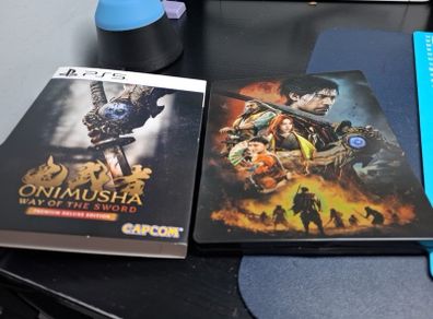 Onimusha Way of the Sword PS5 Deluxe Steelbook