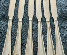 Vintage EPNS Fruit Knives, Set of 6