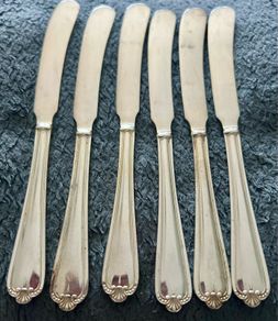 Vintage EPNS Fruit Knives, Set of 6