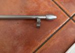 Small curtain pole and hangers