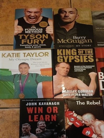 Mma, Boxing And Wrestling Books (any 4) Free Postage