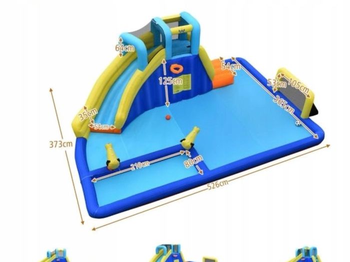 bouncy castle waterpark