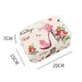 Jewellery Box Display Showcase Tidy Cosmetic Case with Mirror Storage Organizer #3 Image 2