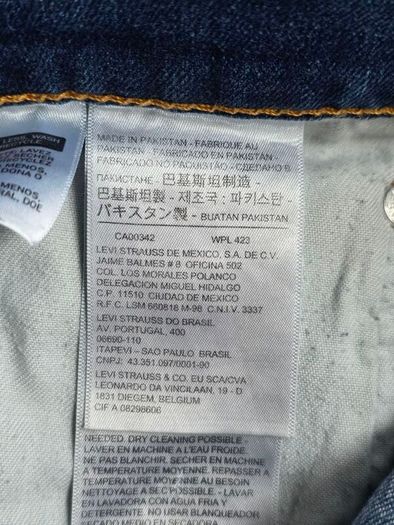 Levi's 514 Straight Jeans Size 36, leg 27