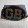 Vintage Brass Car Badge Image 3