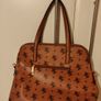 Sara Brown Horse Handbag with tote carrier Image 4