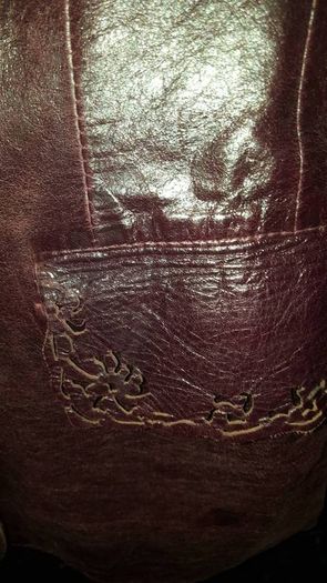 Leather jacket size 8