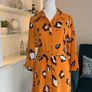 Brand-new Ladies Orange Long-sleeved Shirt Dress from Pieces Image 5