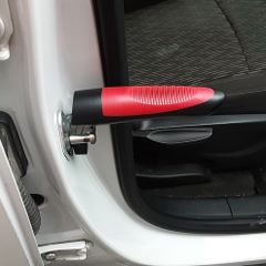 car handle and window breaker, see pictures