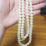 Long Pearl Necklace Image 2