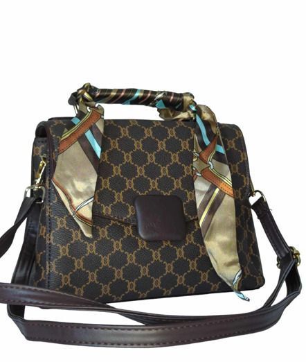 Brown Monogram Shoulder Handbag - BRAND NEW