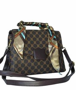 Brown Monogram Shoulder Handbag - BRAND NEW