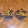 dewalt flexvolt circular saw dcs575   2 saws for parts or repairs Image 4