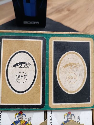 The old cards were produced in Ireland by Ormond Printing Co