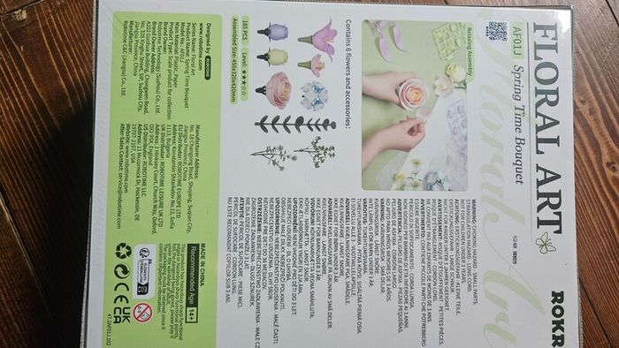Rokr Floral Art bouquet kit