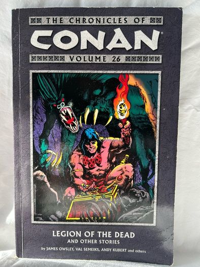 The Chronicles of Conan Volumes 25, 26 and 27 Dark Horse Comics First Editions