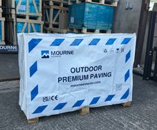 Outdoor porcelain paving, multiple sizes colours
