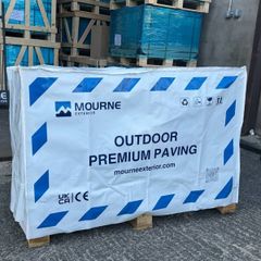Outdoor porcelain paving, multiple sizes colours