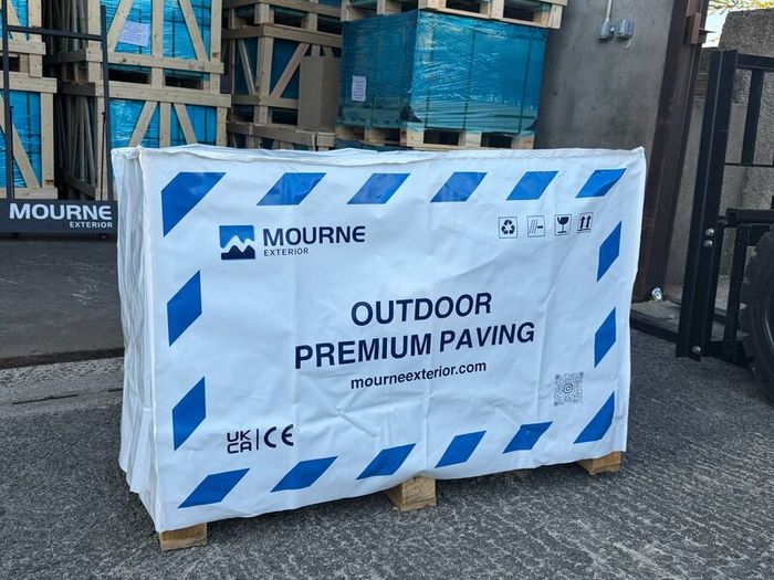 Outdoor porcelain paving, multiple sizes colours