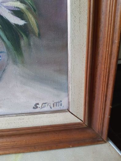 NO 23 ---oil painting of flowers