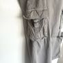 Primark Grey Wide Leg Cargo Pants Age 11-12 Years Image 5