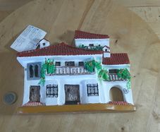 Ceramica Marquez Nanny's House Spanish Terracotta Wall Plaque Aracena