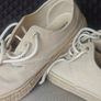 Barely worn linen look trainers size EU 35 boy girl Image 2