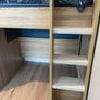 Bunk bed with desk and double cupboard Image 6