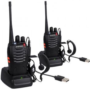 Baofeng BF-888S UHF 400-470MHz Licence-Free Walkie Talkie 2-Way Radio - 2PCS Set - 26144