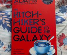 A hitchhikers guide to the Galaxy book