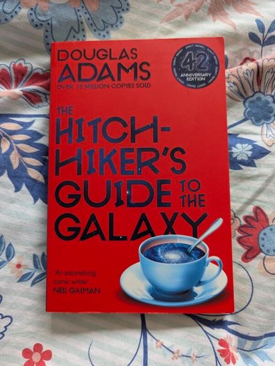 A hitchhikers guide to the Galaxy book