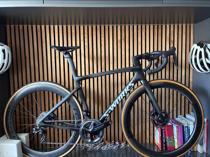 Specialized SWorks Tarmac Sl7 2021 FRAMESET with Handlebar, Stem and other parts.